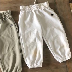 2 Pair of Adidas baseball pants